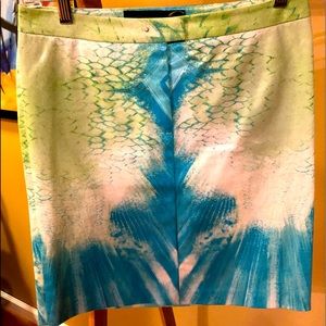 Just Cavalli Vintage Mini Skirt Size 38. Snake Skin design. Excellent condition.